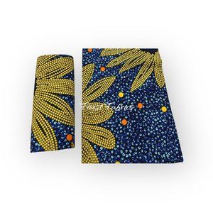 Ankara Fabric African Print Fabric Ankara Fabric By The Yard 100% Cotton Fabric